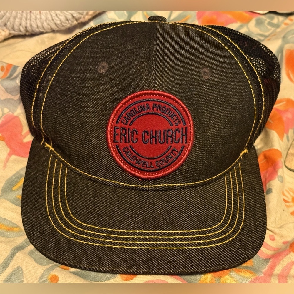 Eric Church Black and Red Cap
From Concert!